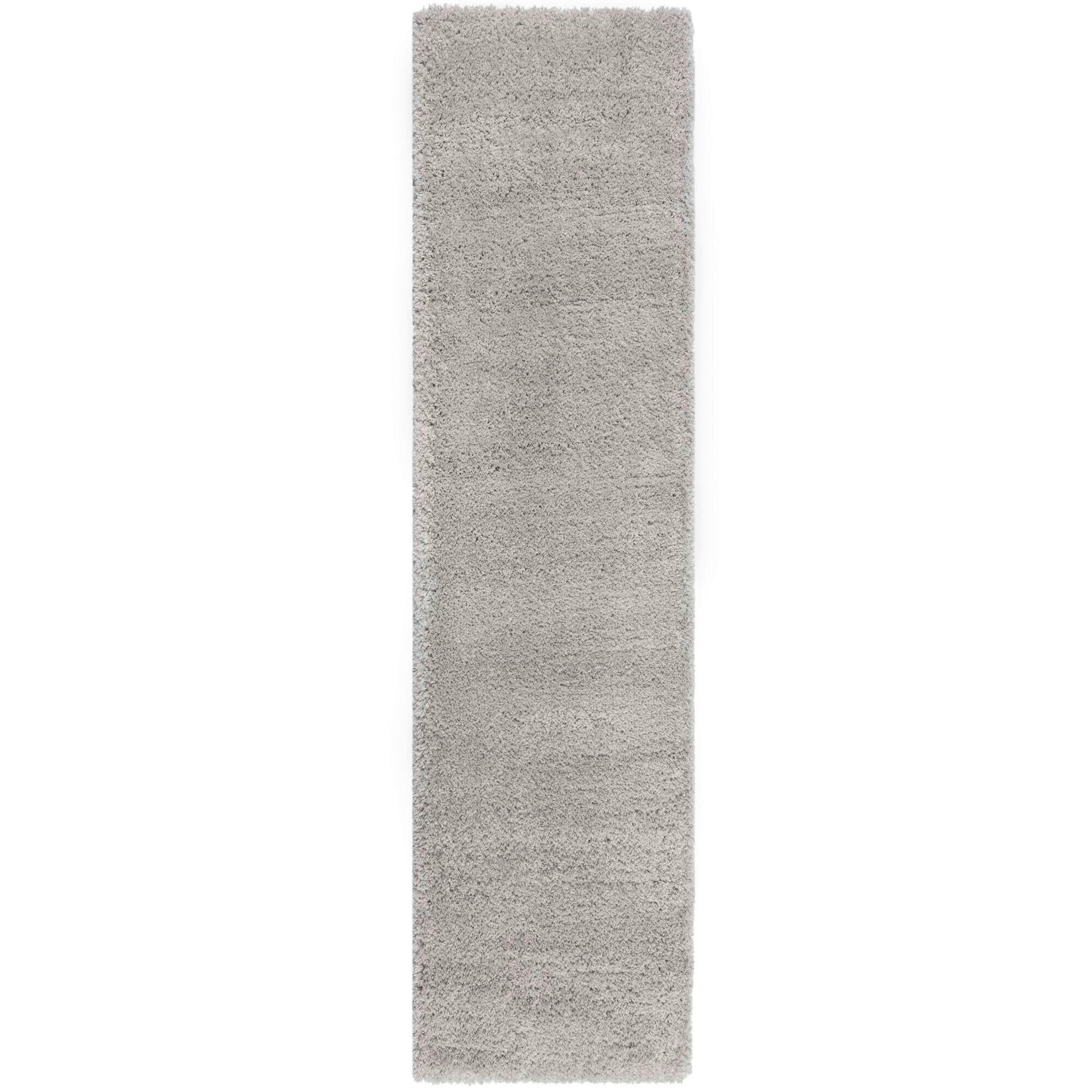 Flair Rugs Shaggy Flair Rugs Grau, Hellgrau 60x230 cm