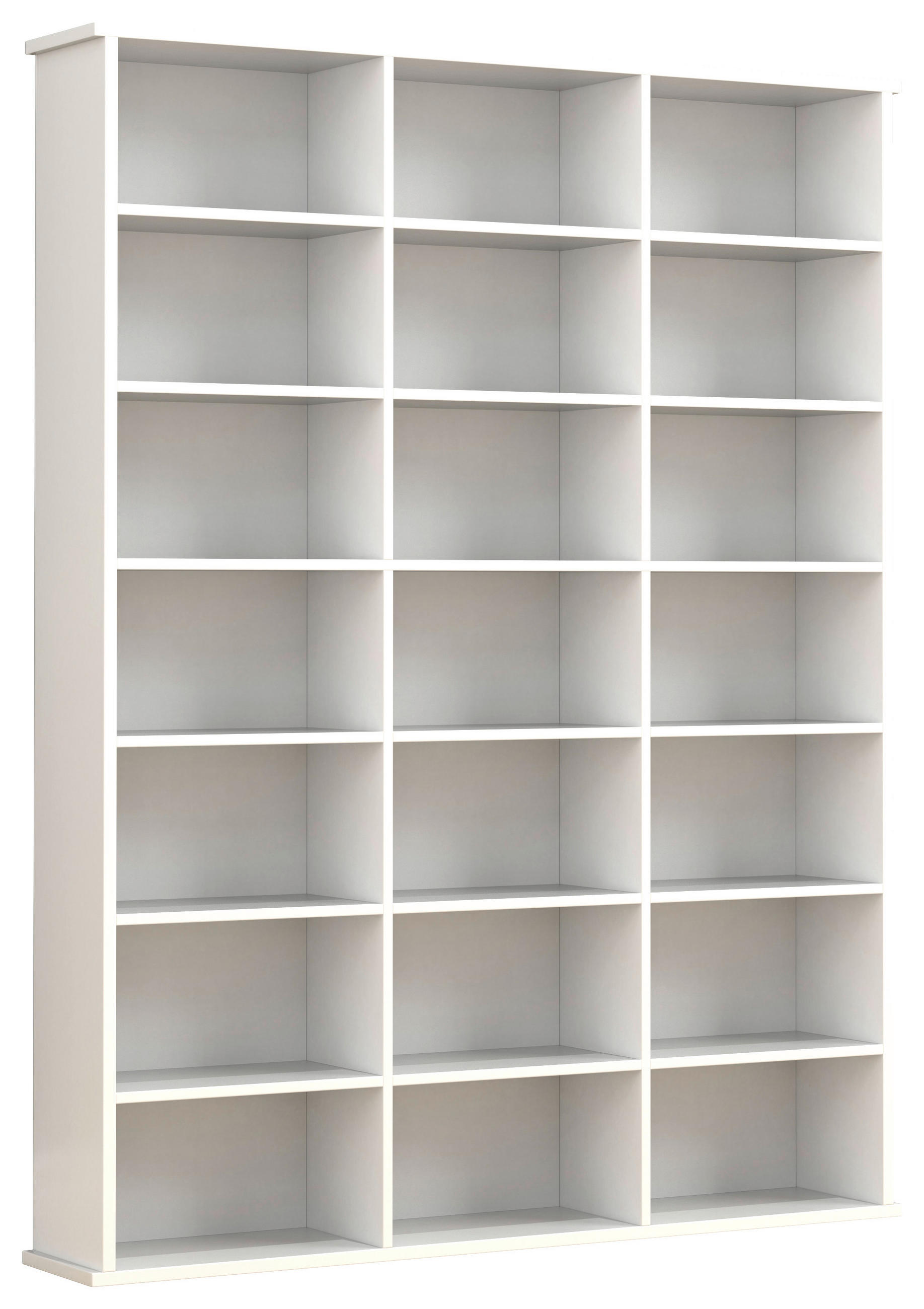 REGAL Weiß  - Weiß, Design, Holzwerkstoff (105/136/19cm) - MID.YOU