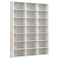 REGAL  105/136/19 cm Weiß  - Weiß, Design, Holzwerkstoff (105/136/19cm) - MID.YOU