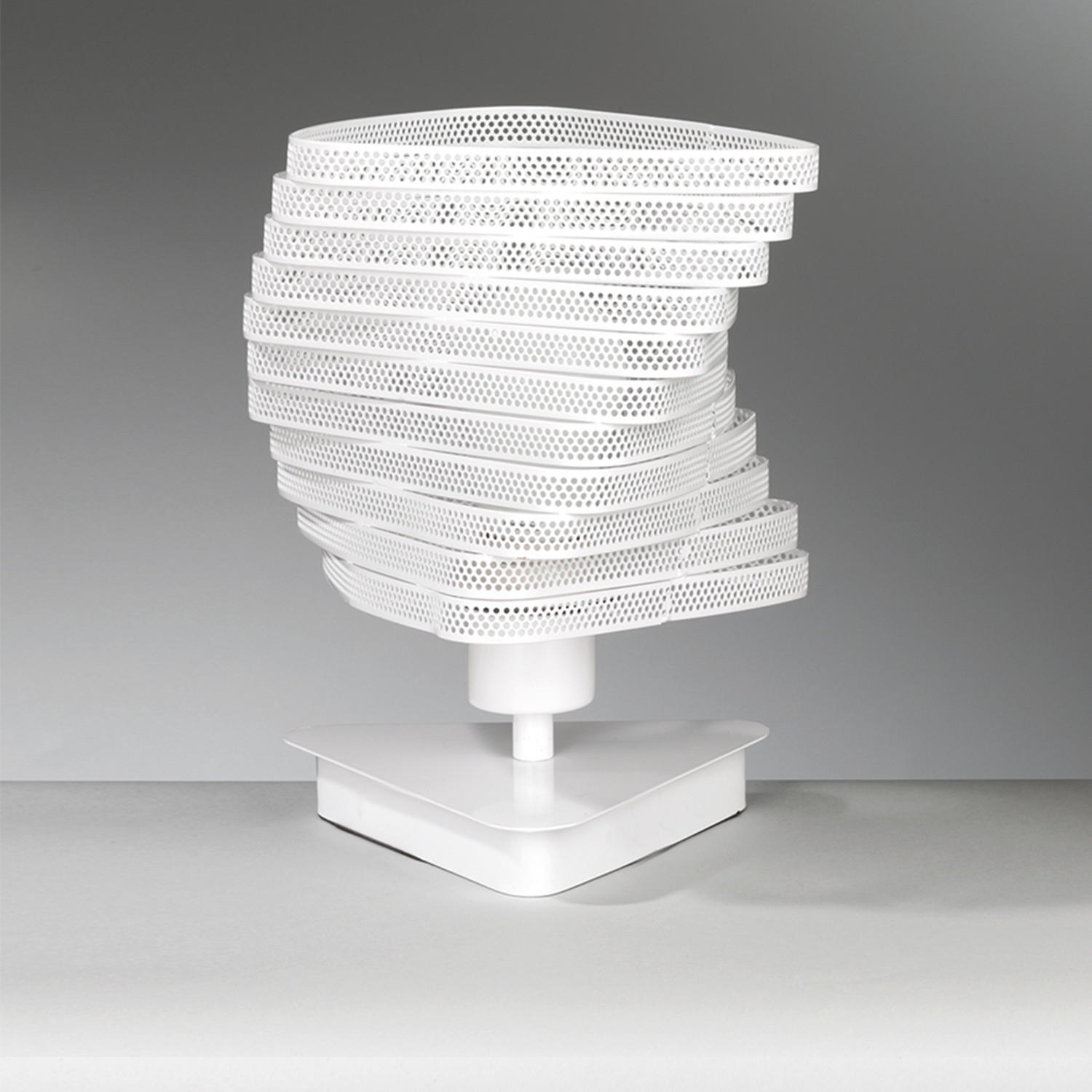 NACHTTISCHLEUCHTE 20/27 cm   - Weiß, Design, Metall (20/27cm)