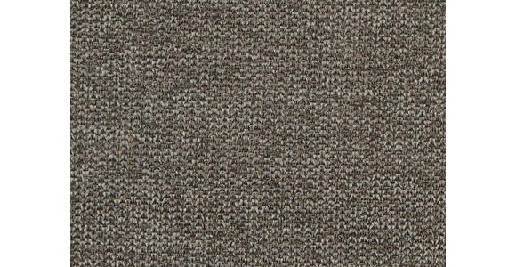 ECKSOFA  in Leinwand Dunkelbraun  271/318 cm  - Dunkelbraun/Schwarz, Design, Textil/Metall (271/318cm) - Belluti