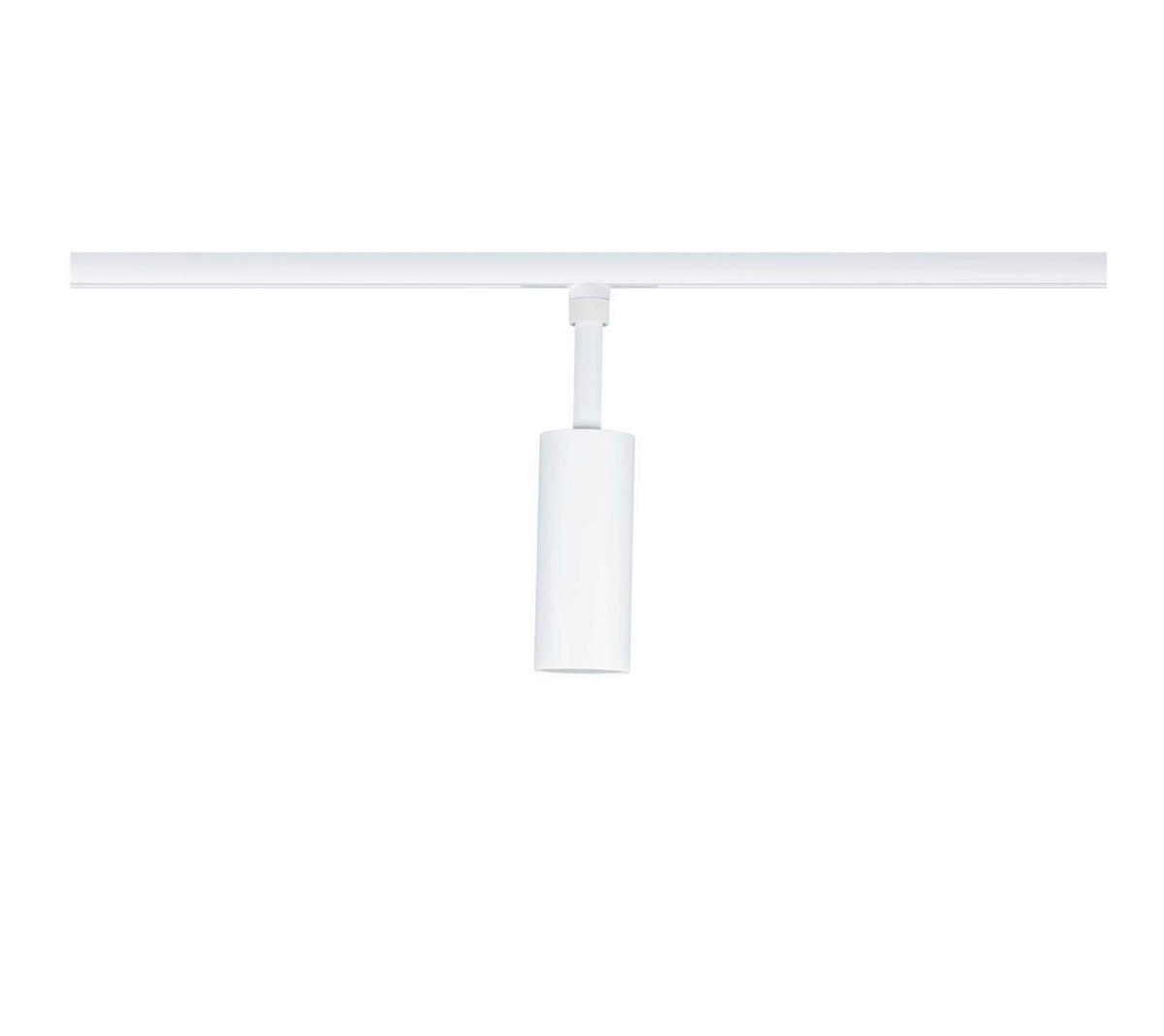 SCHIENENSYSTEM-STRAHLER URail 4,3/19 cm  - Weiß, Basics, Metall (4,3/19cm) - Paulmann
