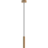 ZÁVĚSNÉ SVÍTIDLO, 10/150 cm  - černá/přírodní barvy, Natur, dřevo (10/150cm)