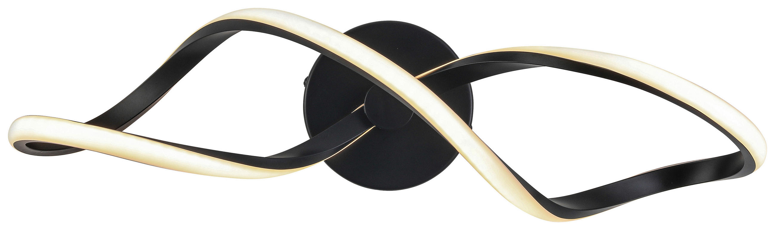 Led-deckenleuchte Sabella L: 50 Cm, Geschwungen