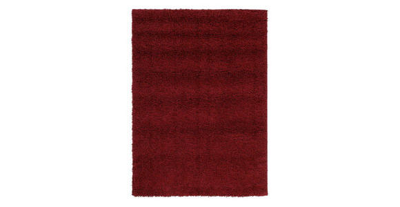 HOCHFLORTEPPICH 80/200 cm Fashion Shaggy Rot - Rot, Basics, Textil (80/200cm) - Novel