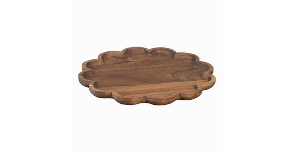 DEKOTABLETT 31,5/2 cm    - Ecru, Design, Holz (31,5/2cm) - Ambia Home