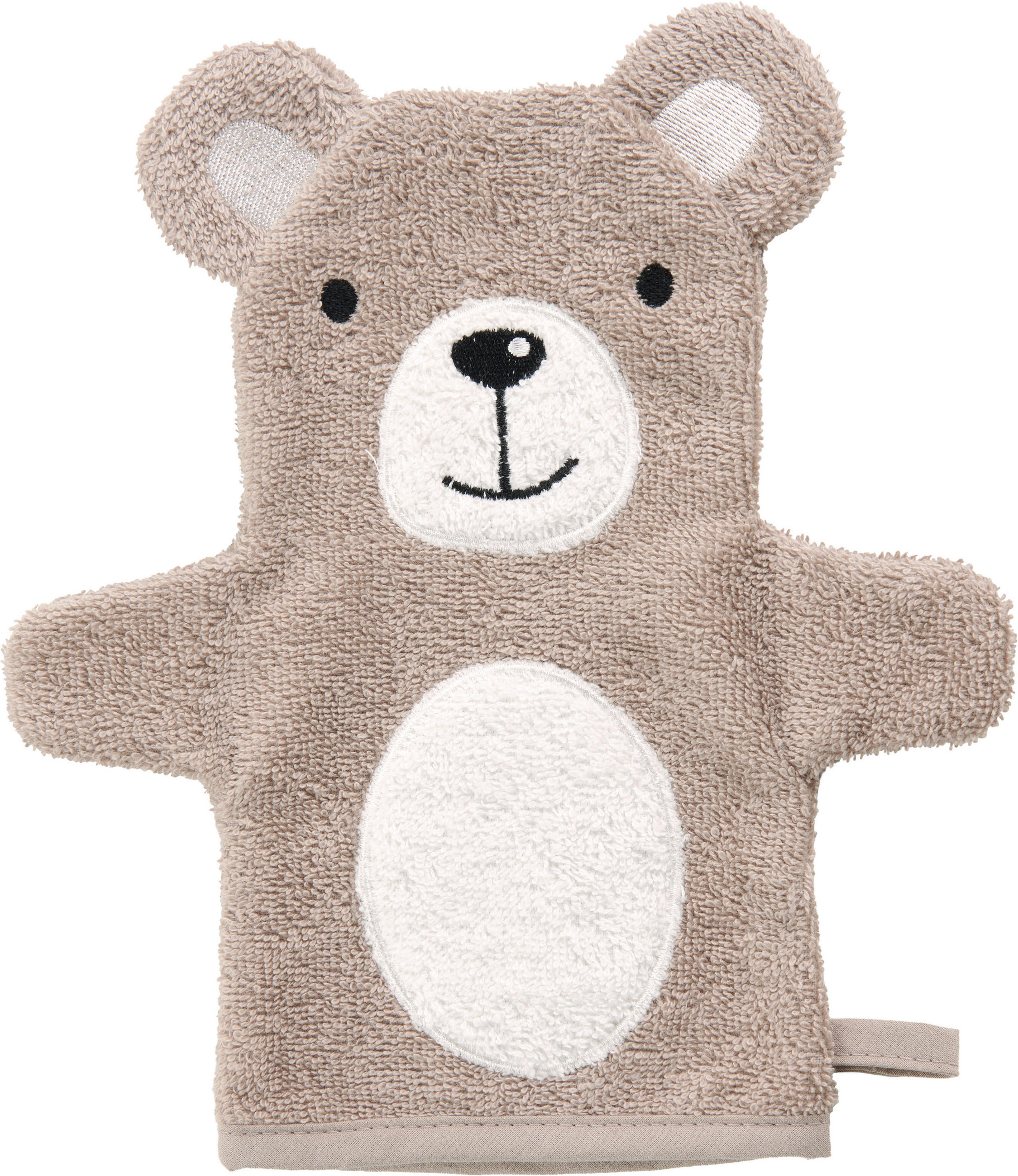 BABYWASCHHANDSCHUH 16/21 cm   - Beige, Basics, Textil (16/21cm) - Avelia