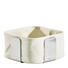 BROTKORB - Sandfarben/Edelstahlfarben, Basics, Textil/Metall (19,5/10,5/19,5cm) - Blomus BROTKORB - Sandfarben/Edelstahlfarben, Basics, Textil/Metall (19,5/10,5/19,5cm) - Blomus