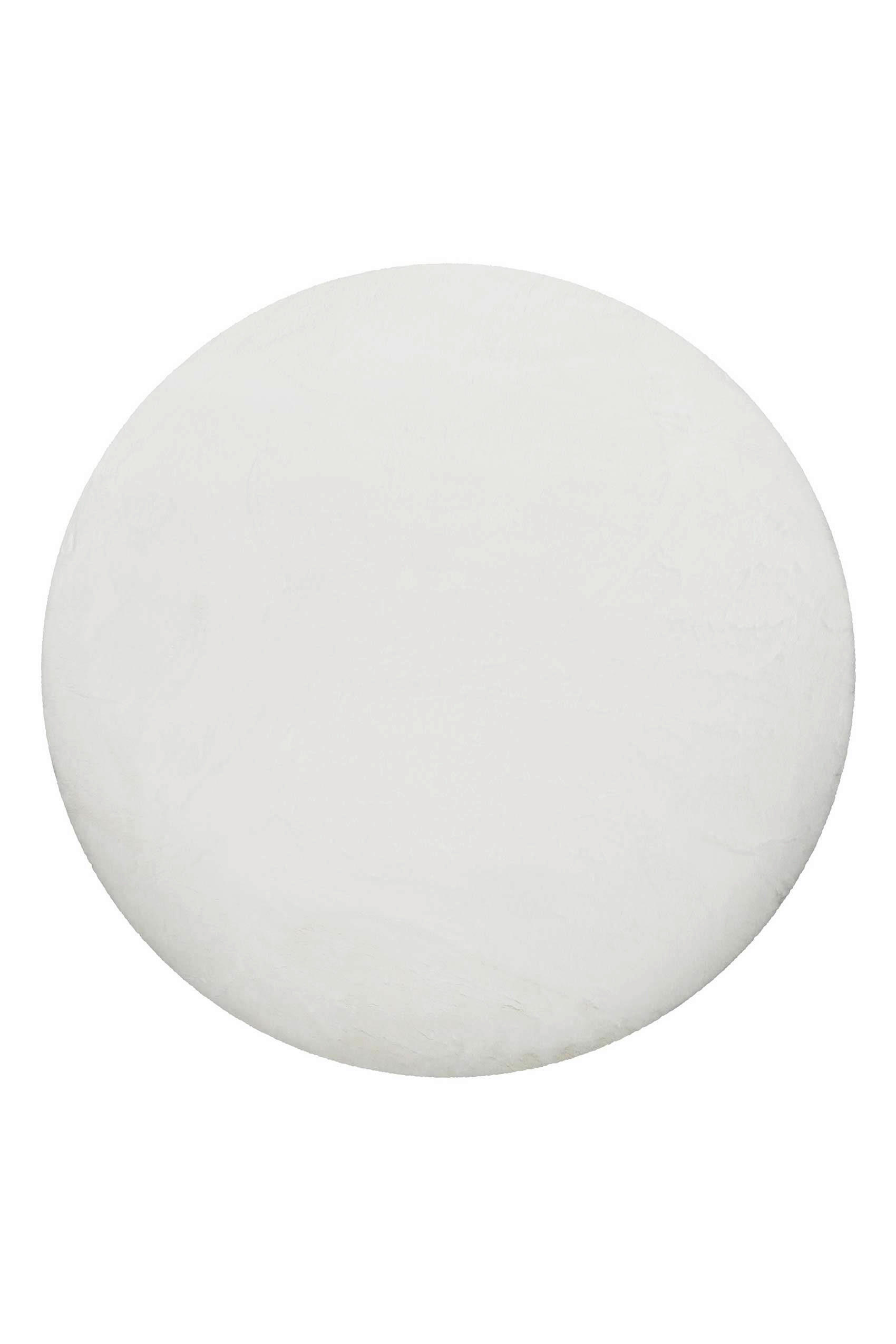 HOCHFLORTEPPICH 200 cm Vita Creme rund  - Creme, Basics, Textil (200cm)