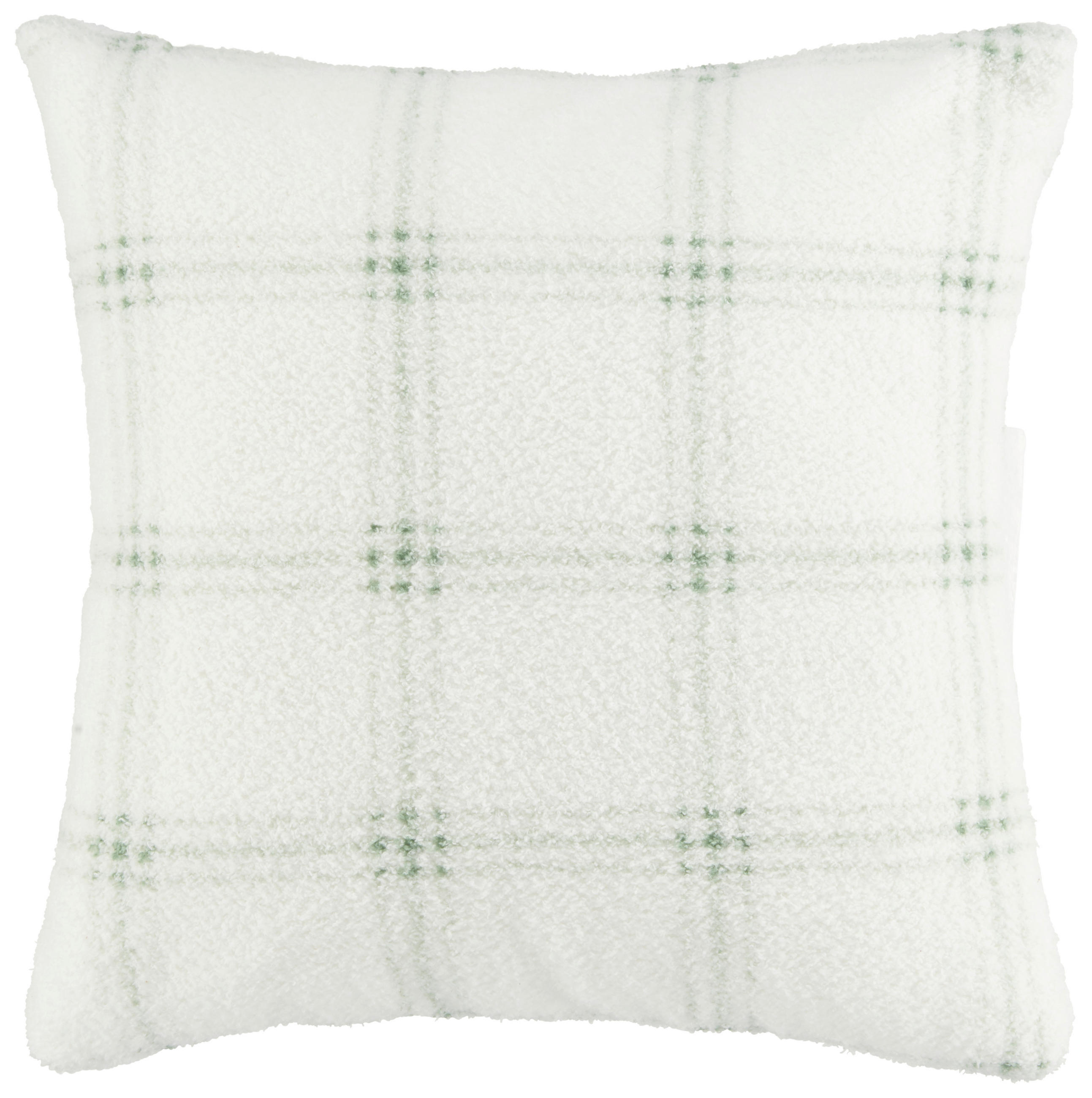 KISSENHÜLLE 48/48 cm  - Weiß/Grün, KONVENTIONELL, Textil (48/48cm) - X-Mas