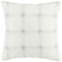 KISSENHÜLLE 48/48 cm  - Weiß/Grün, KONVENTIONELL, Textil (48/48cm) - X-Mas