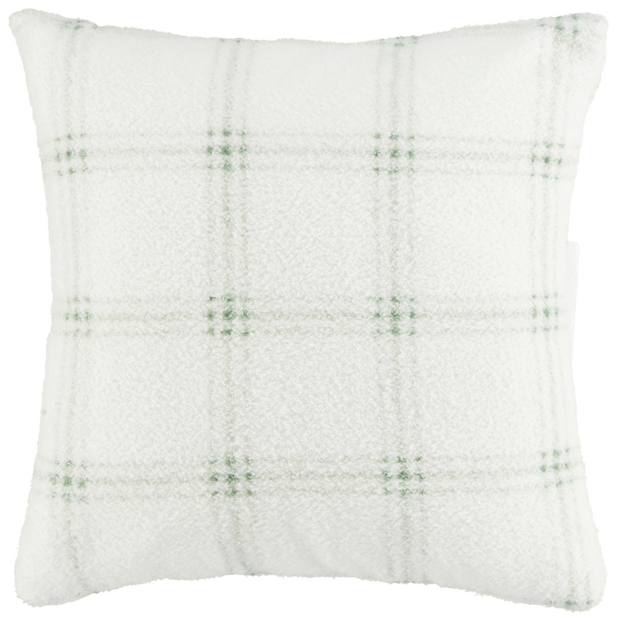 KISSENHÜLLE 48/48 cm  - Weiß/Grün, KONVENTIONELL, Textil (48/48cm) - X-Mas