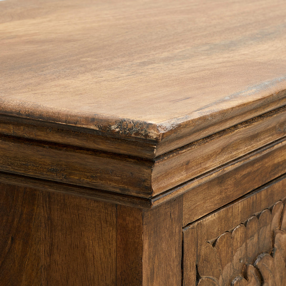 GARDEROBENSCHRANK Cotonou  in 90/180/45 cm  - Braun, Natur, Holz (90/180/45cm) - Livetastic