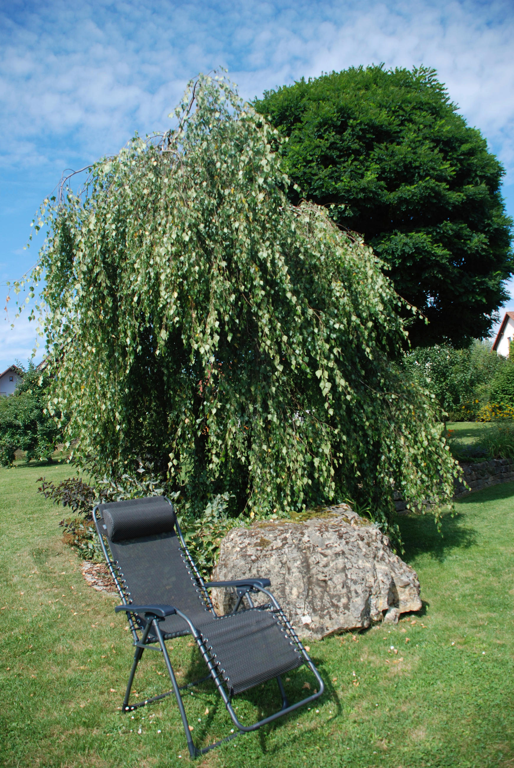 GARTEN-RELAXSESSEL Stahl  - Anthrazit, KONVENTIONELL, Kunststoff/Textil (67/120/67cm)