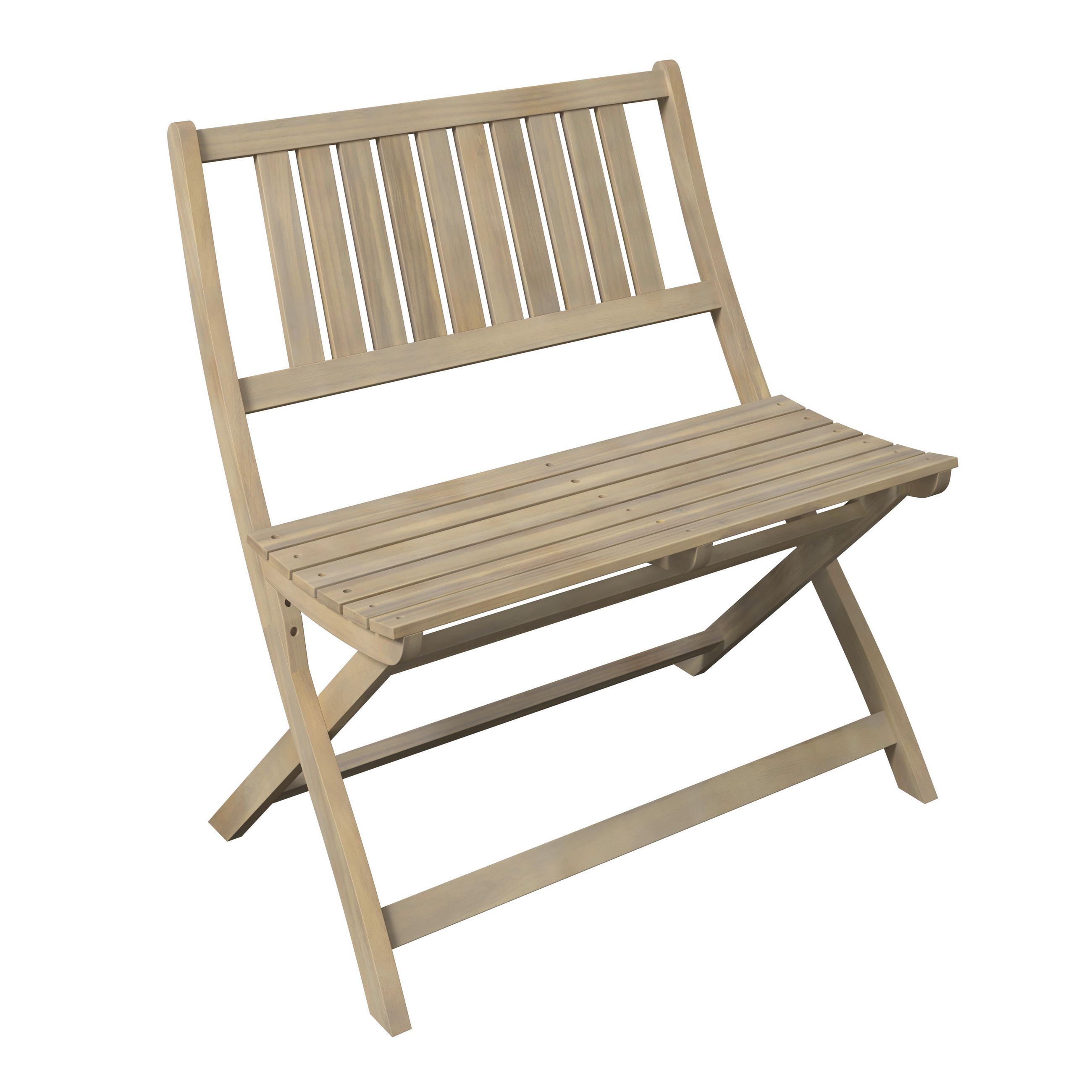 ZAHRADNÍ LAVICE dřevo - barvy akácie, Moderní, dřevo (80/86/54cm) - Beldano