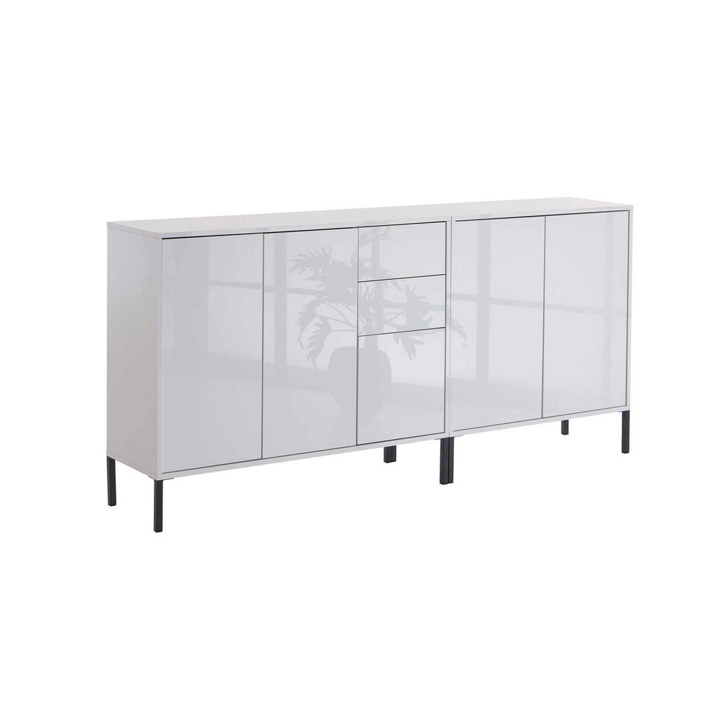 Sideboard Mailand Weiß B: 184,5 Cm