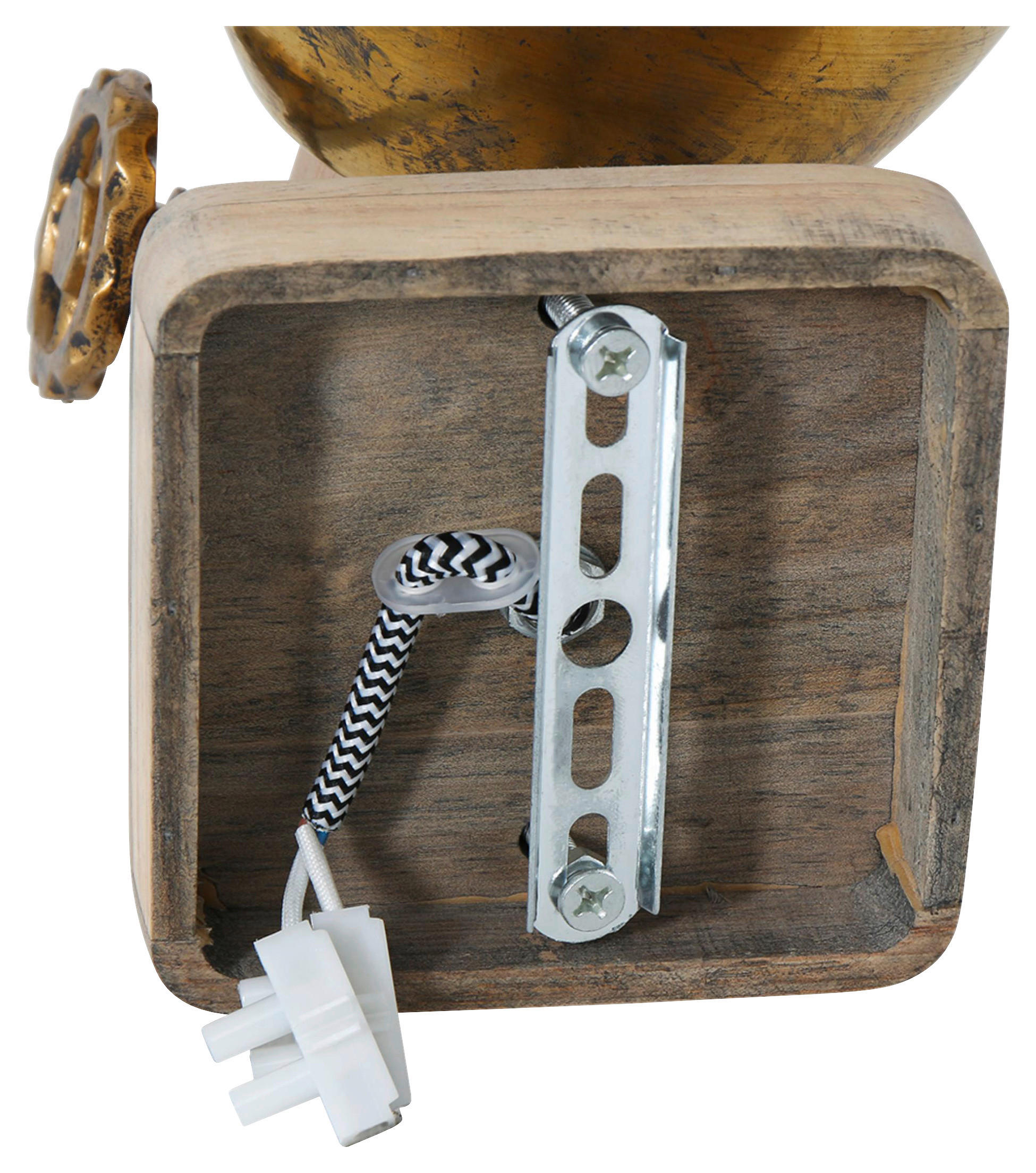 DECKENSPOTS 59/19/23 cm   - Anthrazit/Kupferfarben, Trend, Holz/Metall (59/19/23cm)
