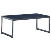LOUNGETISCH 110/60/44 cm Metall  - Grau, Basics, Glas/Metall (110/60/44cm) - Sieger