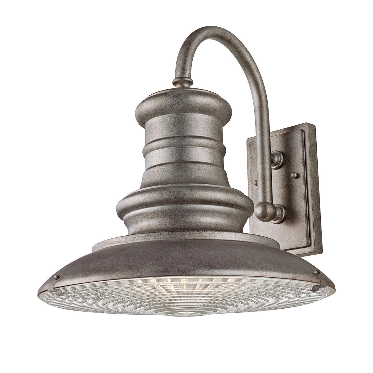 AUSSENWANDLEUCHTE - Grau, Konventionell, Glas/Metall (38.1 /39.7/42.2cm) - Elstead Lighting