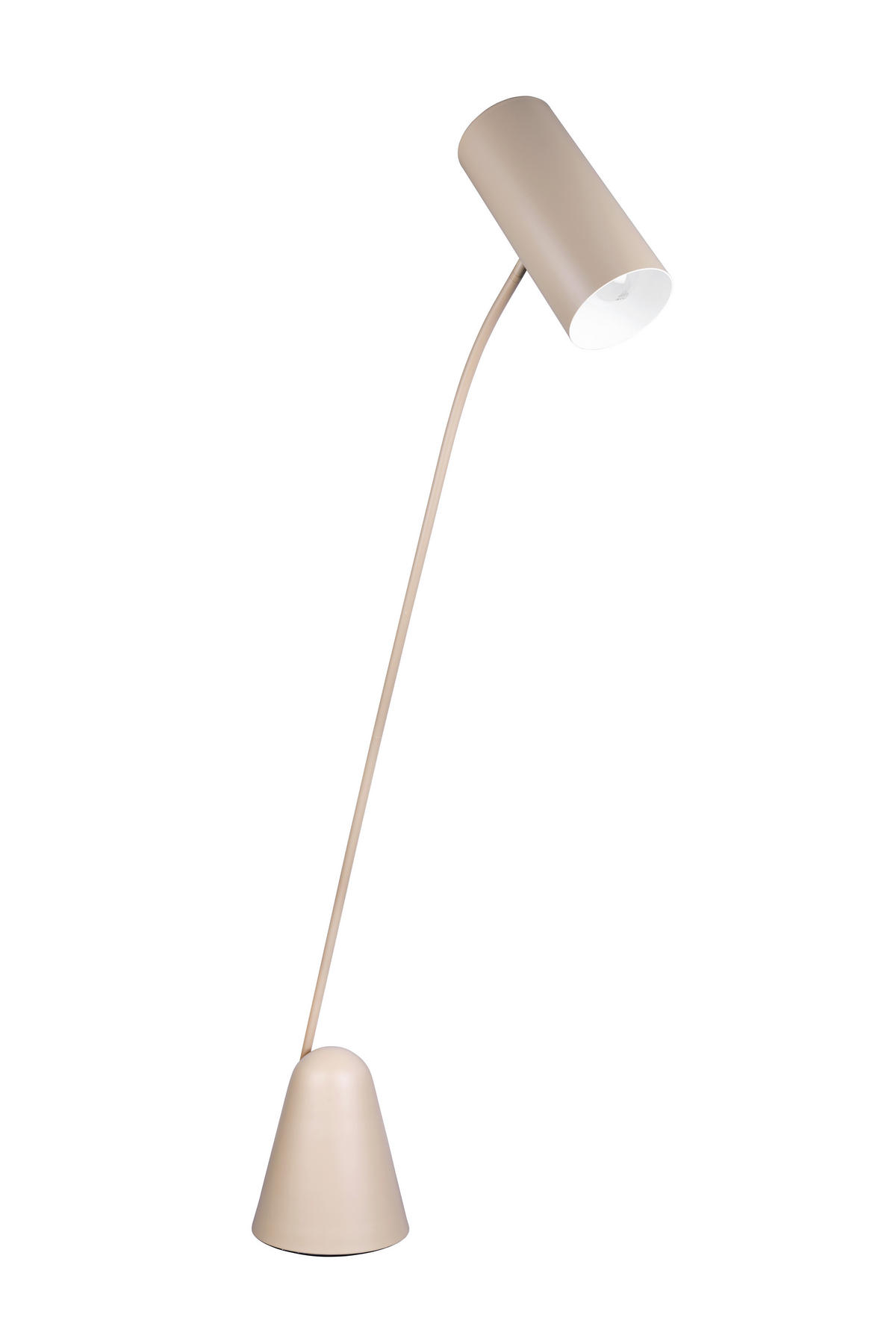 STEHLEUCHTE    - Beige, KONVENTIONELL, Metall (206/30/85,5cm) - Cinque