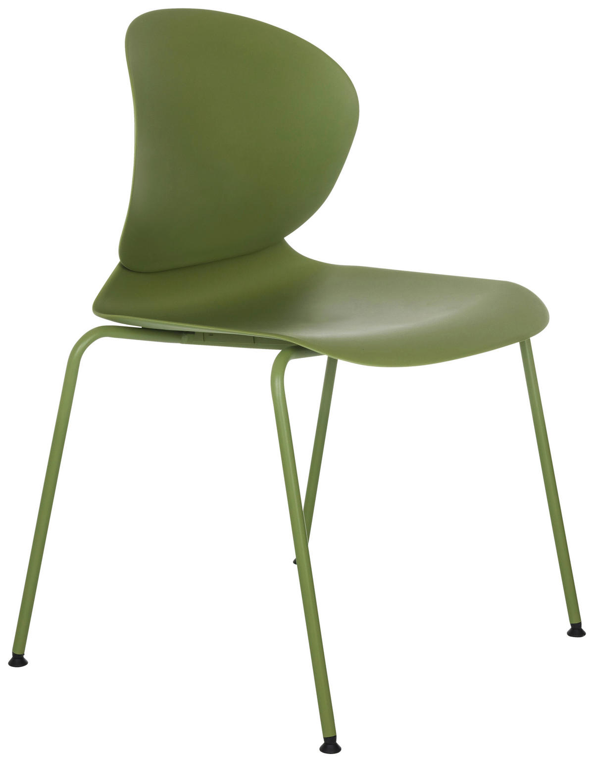 BESUCHERSTUHL Grün  - Grün, MODERN, Kunststoff/Metall (56/80/54cm) - MID.YOU