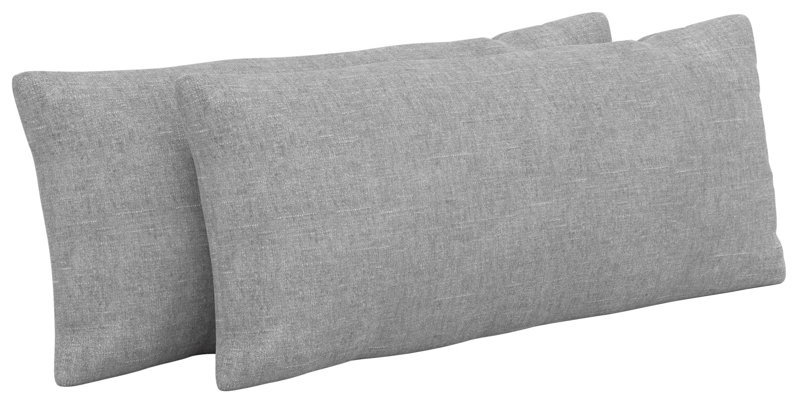Sit & More Nierenkissen Hellgrau 65x25 cm