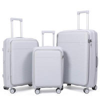 REISEKOFFER Silberfarben  - Silberfarben, Design, Textil (46/75/29cm) - Schneiders