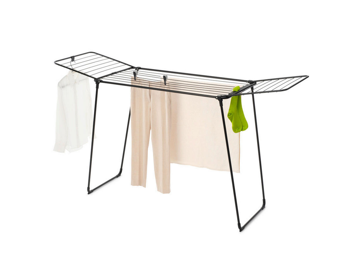 ŽICA ZA SUŠENJE VEŠA - crna, Osnovno, metal (58,8/116,4/5cm) - Brabantia