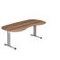 SCHREIBTISCH - Silberfarben/Zwetschgefarben, KONVENTIONELL, Holzwerkstoff/Metall (100/200cm) SCHREIBTISCH - Silberfarben/Zwetschgefarben, KONVENTIONELL, Holzwerkstoff/Metall (100/200cm)