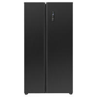 SIDE-BY-SIDE 90/177/59 cm SBS 7344 six 90cm E 442L  - Schwarz, Basics, Kunststoff (90/177/59cm) - Bomann