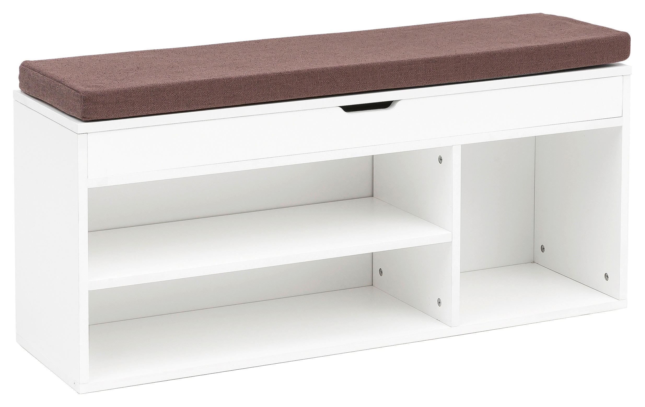 MID.YOU REGÁL NA TOPÁNKY, biela, 104/51/32 cm