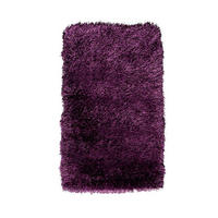 HOCHFLORTEPPICH 160/230 cm Aubergine  - Aubergine, Basics, Textil (160/230cm) - Novel