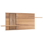 WANDREGAL  185/73/24 cm  - Eichefarben/Anthrazit, KONVENTIONELL, Holz/Holzwerkstoff (185/73/24cm) - Landscape