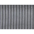 ECKSOFA  in Cord Dunkelgrau  - Dunkelgrau/Schwarz, KONVENTIONELL, Textil/Metall (168/258cm) - Carryhome
