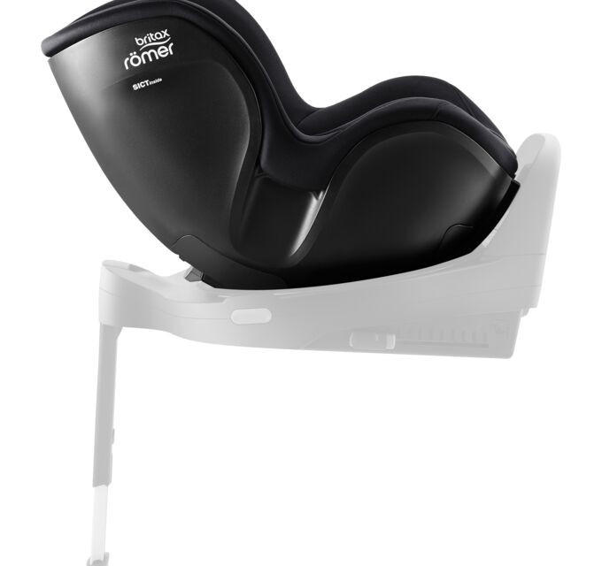REBOARDER-KINDERSITZ Dualfix 5Z  - Schwarz, Basics, Textil (44/48cm) - Britax Römer