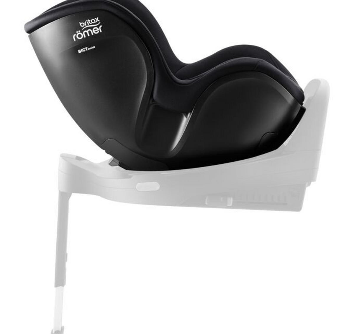 REBOARDER-KINDERSITZ Dualfix 5Z  - Schwarz, Basics, Textil (44/48cm) - Britax Römer