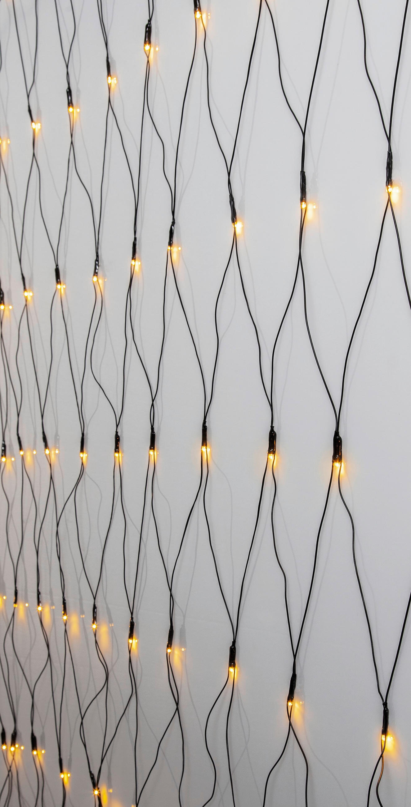 LICHTERNETZ   - Transparent/Schwarz, Basics, Kunststoff (300/0,5cm) - Eglo