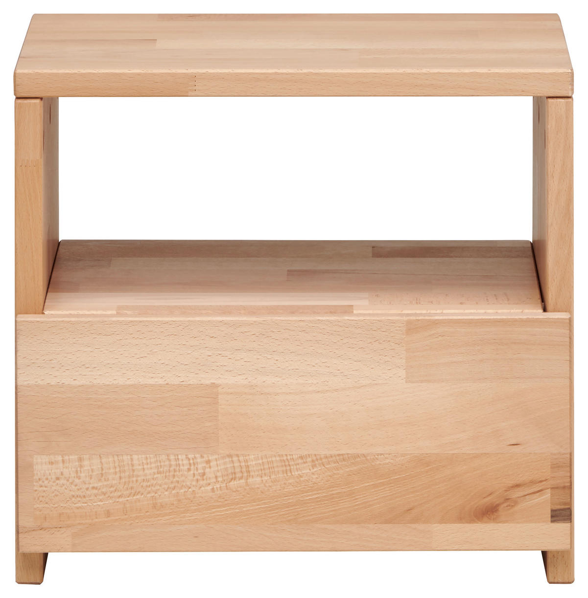 NACHTKÄSTCHEN in Kernbuche Kernbuche  - Kernbuche, Natur, Holz (40/37/33cm) - MID.YOU