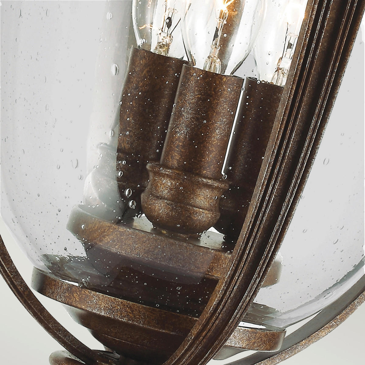 SOCKELLEUCHTE - Bronzefarben, Basics, Glas/Metall (26.7/63.8cm) - Elstead Lighting