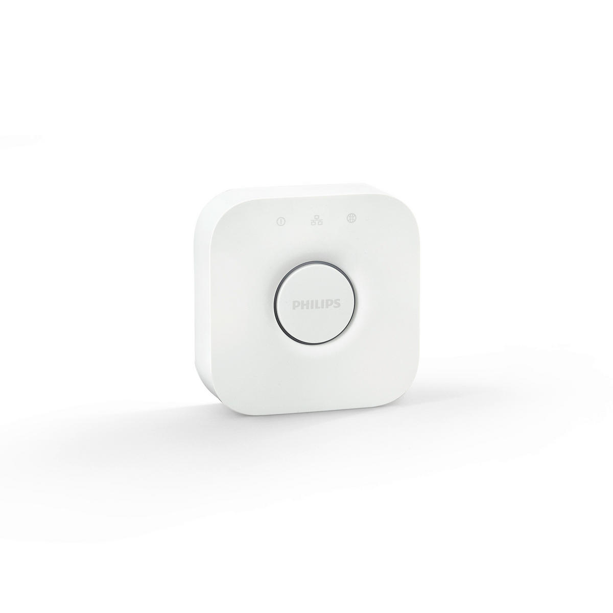 LED-TISCHLEUCHTE inkl. Bridge White & Color Ambiance Bloom + Bridge 40,1/25/25 cm   - Schwarz/Weiß, Design, Kunststoff (40,1/25/25cm) - Philips HUE
