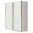 SCHWEBETÜRENSCHRANK in Weiß - Weiß, KONVENTIONELL, Holzwerkstoff/Metall (150,8/222,6/63,3cm) - Xora