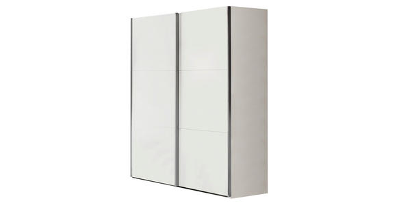 SCHWEBETÜRENSCHRANK in Weiß - Weiß, KONVENTIONELL, Holzwerkstoff/Metall (150,8/222,6/63,3cm) - Xora