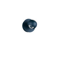 LED-WANDLEUCHTE Cannon 14,5/14,5 cm   - Blau, KONVENTIONELL, Metall (14,5/14,5cm) - Musterring