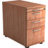 CONTAINER - Nussbaumfarben/Alufarben, KONVENTIONELL, Holzwerkstoff/Kunststoff (42,8/72-76/80cm) CONTAINER - Nussbaumfarben/Alufarben, KONVENTIONELL, Holzwerkstoff/Kunststoff (42,8/72-76/80cm)