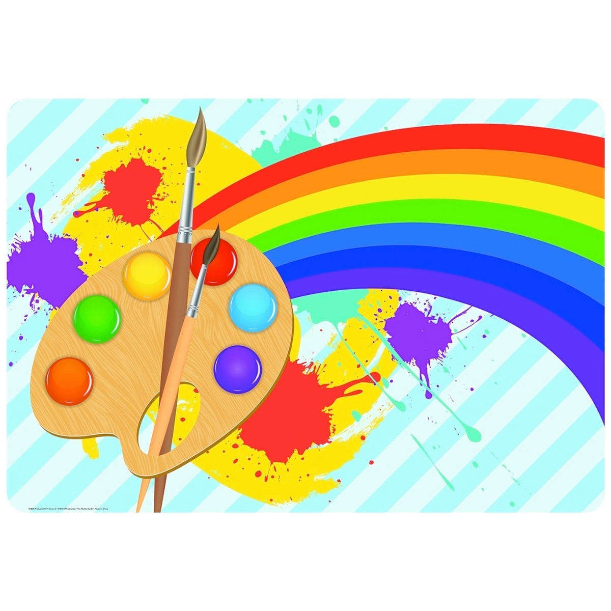 PODMETAČ   - višebojna, Osnovno, plastika (65/45cm)