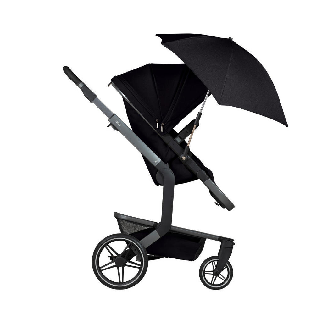 Thumbnail - Joolz Kinderwagensonnenschirm, Schwarz, Textil, 64x6x6 cm, Klemmbefestigung, Klippverschluss, Biegeelement, Baby on Tour...