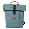 WICKELRUCKSACK N° 6 Petrol/Tabak  - Petrol/Braun, Basics, Textil (31/45/12cm) - Gesslein