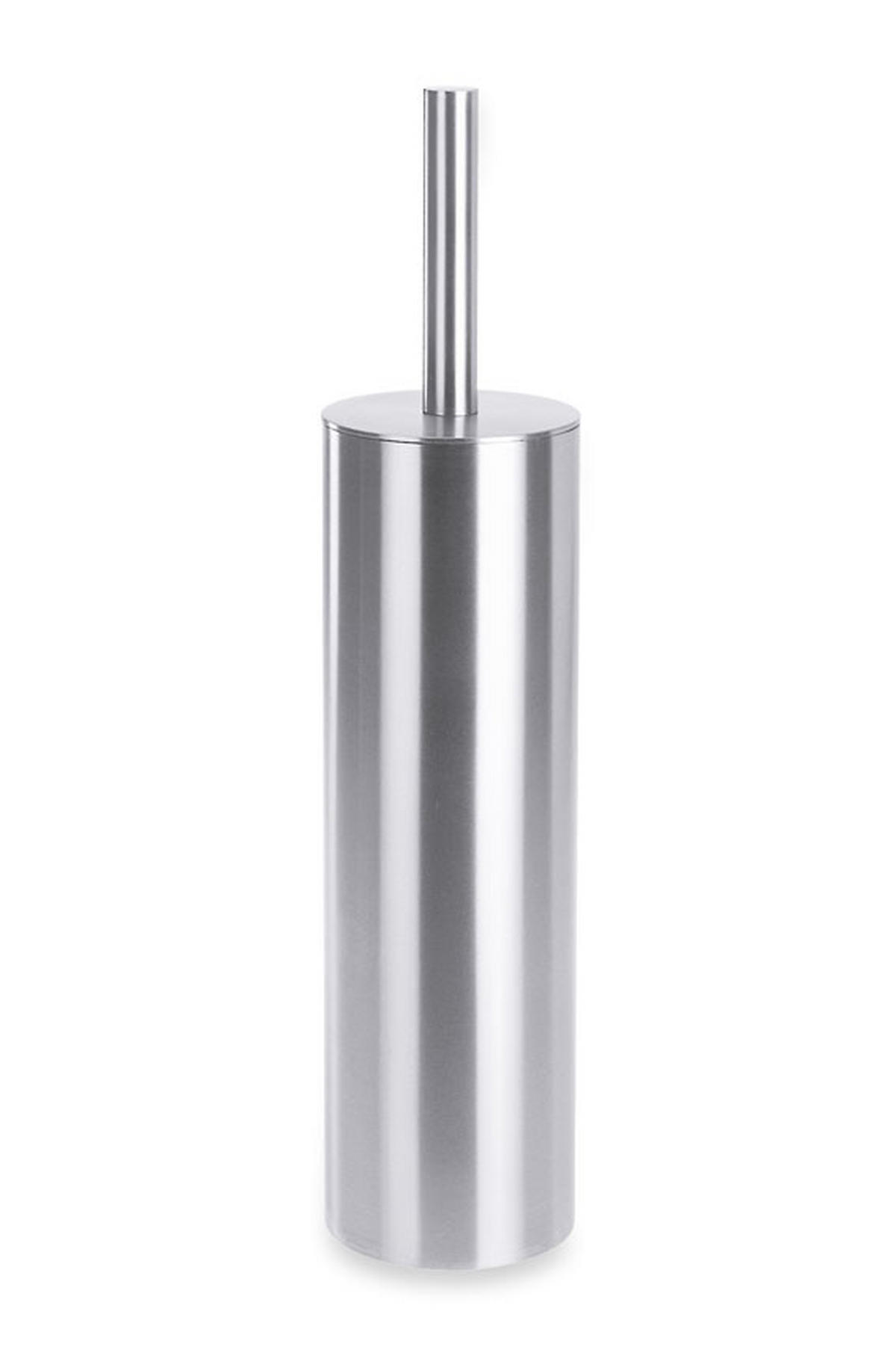 GARNITURA TOALETNE ČETKE  boje aluminija  metal  TUBO  - boje aluminija, Konvencionalno, metal/plastika (9/40,4cm)