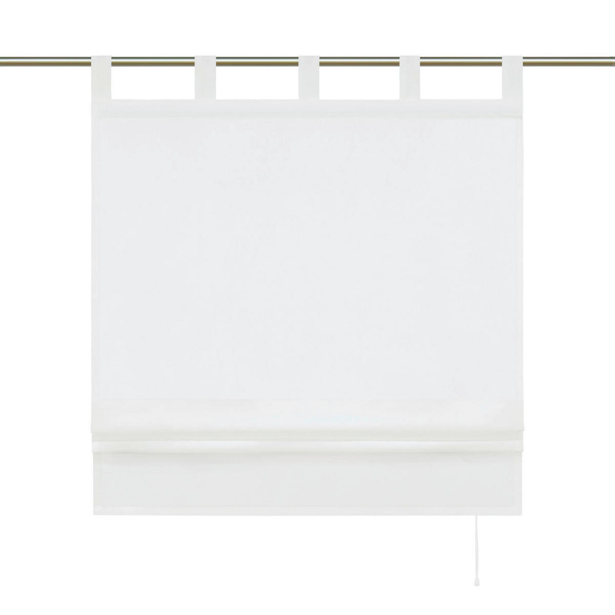 FALTROLLO  transparent  100/140 cm    - Weiß, Basics, Textil (100/140cm) - Joyswahl