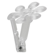 TISCHTUCHKLAMMER 6/6 cm - Klar, Basics, Kunststoff (6/6cm)